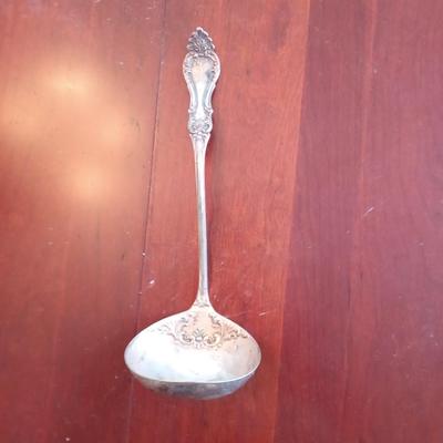 silver ladle