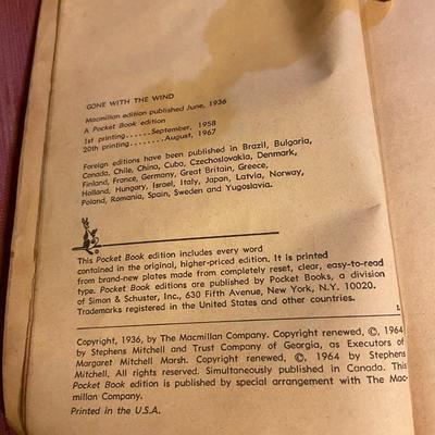Gone With the Wind Memorabilia Lot
