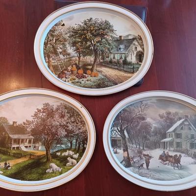 3 courier + Ives trays