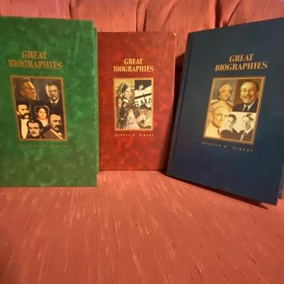 Reader's Digest Great Biographies Collection Lot