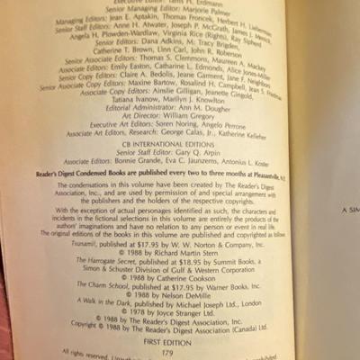 Readers Digest Condensed Novels Collection Lot