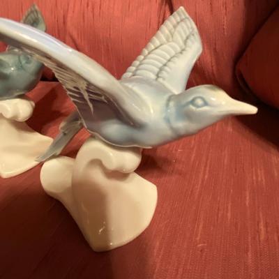 Gerold Porzellan Bavaria Bird Figurines (Pair)