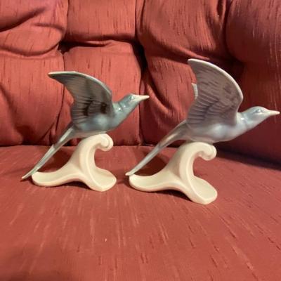 Gerold Porzellan Bavaria Bird Figurines (Pair)