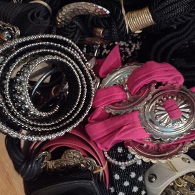 Large Selection of Ladies Belts