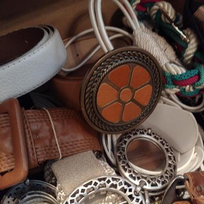 Large Selection of Ladies Belts