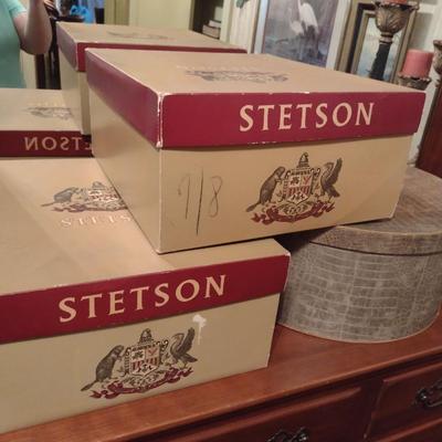 Collection of Ladies Hats and Hat Boxes (#1)