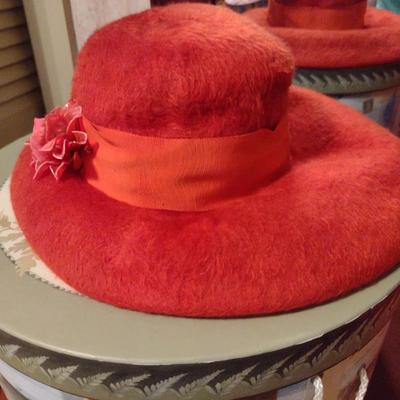 Collection of Ladies Hats and Hat Boxes (#2)