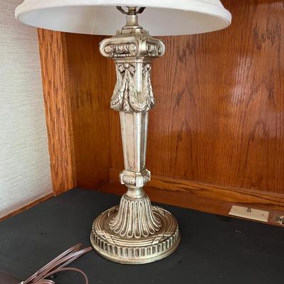 LAMPCRAFTERS ~ Pair (2) ~ Metal Ornate Table Lamps