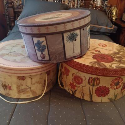 Collection of Ladies Hats and Hat Boxes (#6)