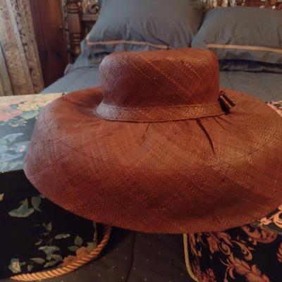 Collection of Ladies Hats and Hat Boxes (#9- 4 Boxes)