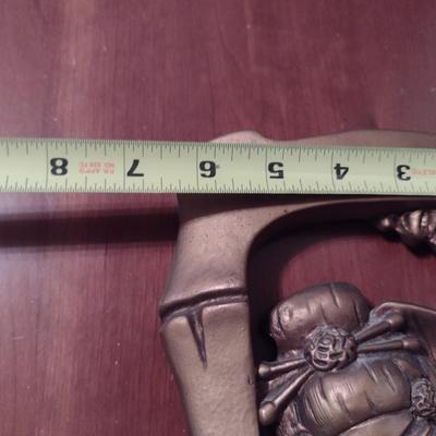 Vintage Plastic Asian Theme Wall Decor