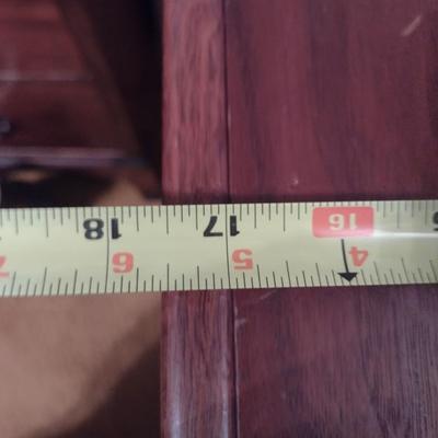 Vintage Singer Sewing Machine with Cabinet and Bench