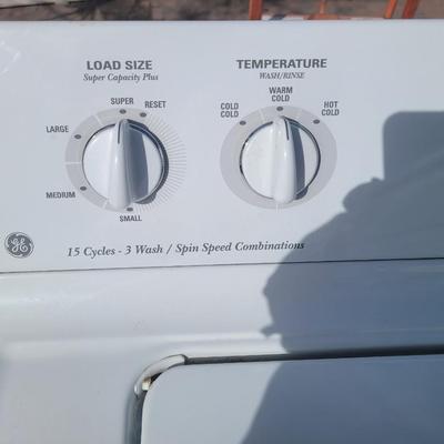 GE washing machine
