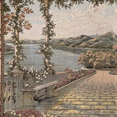 Tapestry Of Scenic Lake Como In Italy
