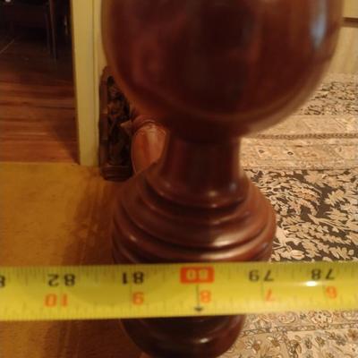 Full Size Bed with Wooden Head and Foot Boards