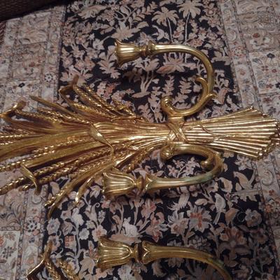 Vintage Pair of Wall Mount Candle Holders