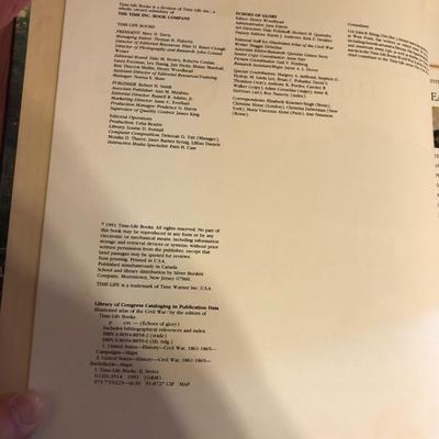 Civil War Book Lot