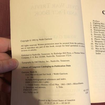 Civil War Book Lot