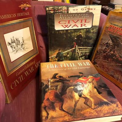 Civil War Book Lot
