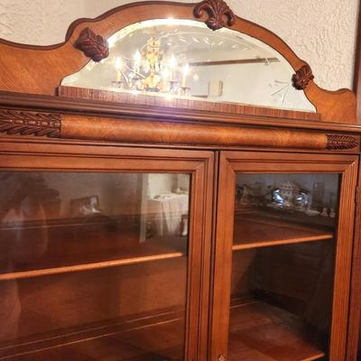 Lot #109 Depression Era China Cabinet - 1930's