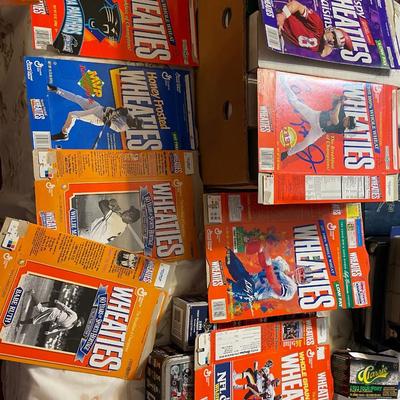 Collectible Wheaties Boxes Lot