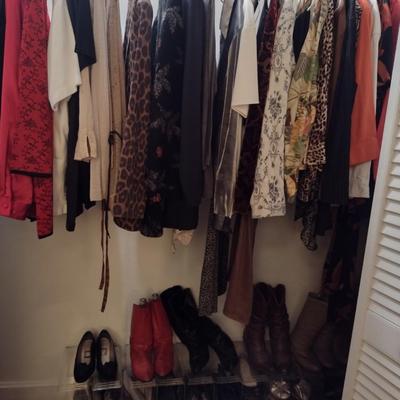 Large Collection of Ladies Clothing and Shoes (B)
