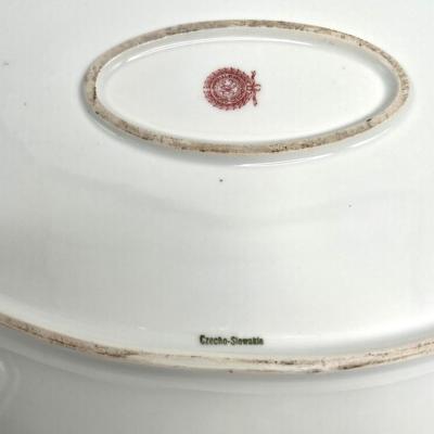 Vintage Crown Imperial Czech-Slavachia Oval Platter