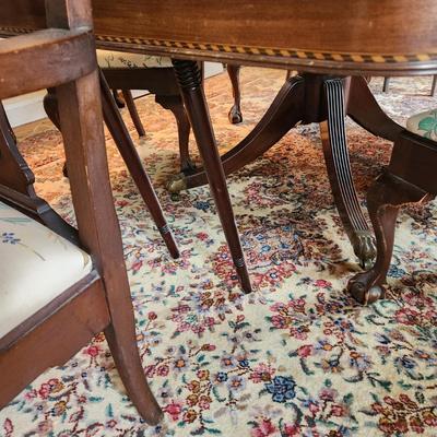 Potthast Dining Table & Chairs 58Lx46W w 2 18.5