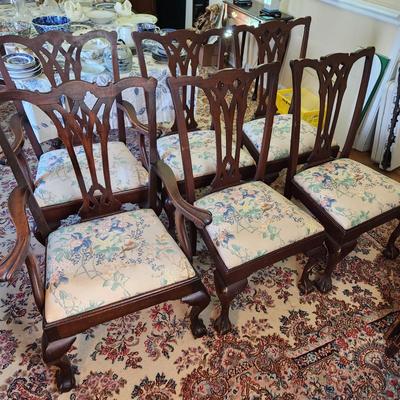 Potthast Dining Table & Chairs 58Lx46W w 2 18.5