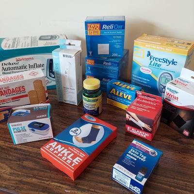 NIB - Assorted First Aid and Pharmaceutical Supplies (HC2-BBL)
