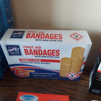 NIB - Assorted First Aid and Pharmaceutical Supplies (HC2-BBL)