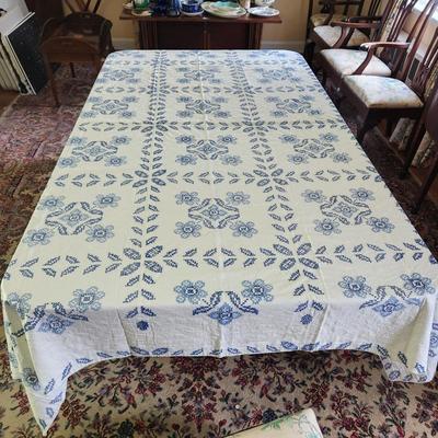Vintage Handmade Bed Cover 94x82