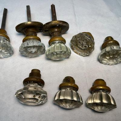 Antique Glass Doorknobs