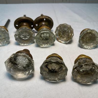 Antique Glass Doorknobs