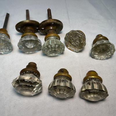 Antique Glass Doorknobs