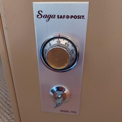 Saga Saf-D-Posit Small Home Safe (HC2-BBL)