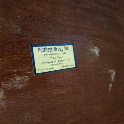 Potthast Bros. Baltimore Inlaid Butler Table