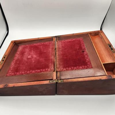 Lot #112S Antique Writing Slope/Desk - English - 19th Century