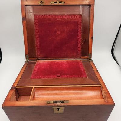 Lot #112S Antique Writing Slope/Desk - English - 19th Century