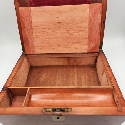 Lot #112S Antique Writing Slope/Desk - English - 19th Century