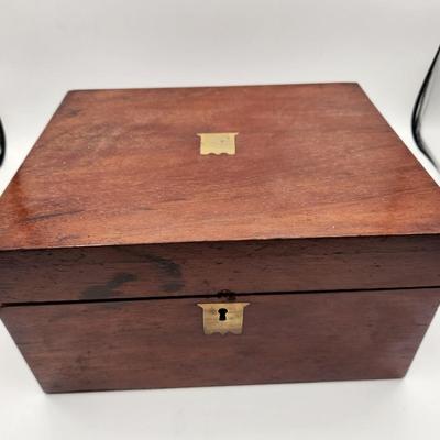 Lot #112S Antique Writing Slope/Desk - English - 19th Century