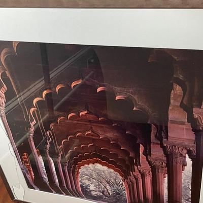 Framed Art of a Beautiful Temple in India