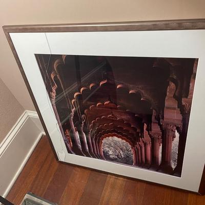 Framed Art of a Beautiful Temple in India
