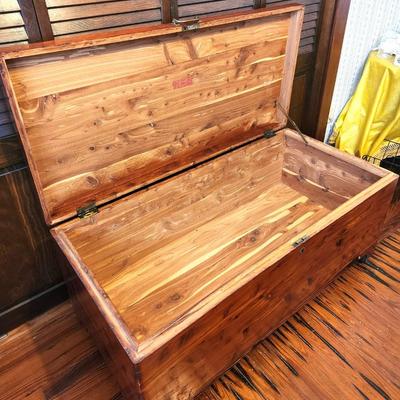 Lot #115 Vintage Cedar Chest - made in New Orleans