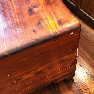 Lot #115 Vintage Cedar Chest - made in New Orleans