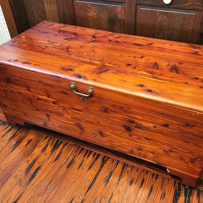 Lot #115 Vintage Cedar Chest - made in New Orleans