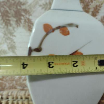 Pair of Cherry Blossom Design Porcelain Vases