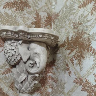 Elephant Design Wall Mounted Shelf