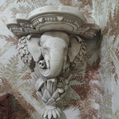 Elephant Design Wall Mounted Shelf