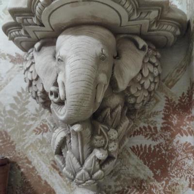 Elephant Design Wall Mounted Shelf